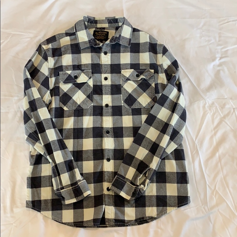 Men’s Burton flannel shirt